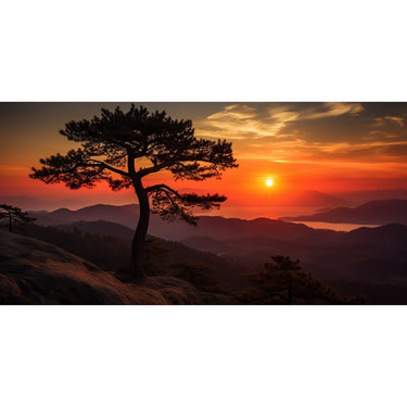 Tableau Coucher De Soleil Panoramique